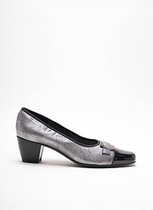 Escarpins cubain talon de 4 à 6cm gris INEA femme