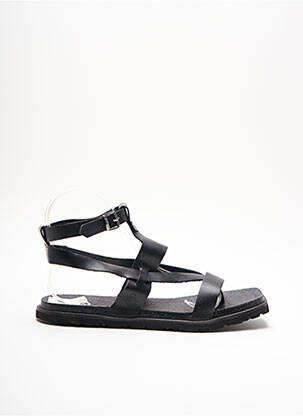 Sandales/Nu pieds noir YOKONO pour femme