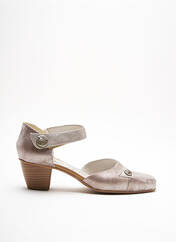 Sandales/Nu pieds beige INEA pour femme seconde vue
