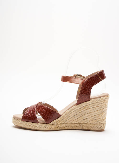 Espadrilles marron CARMEN SAIR pour femme