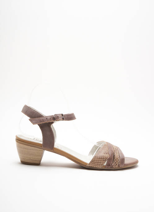 Sandales/Nu pieds marron INEA pour femme