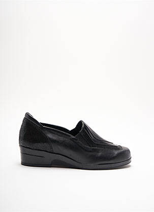 Mocassins voute plantaire talon plat jusqu'à 3cm noir PEDI GIRL femme