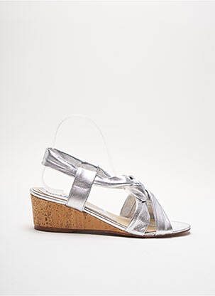Sandales/nu pieds talon compensé talon de 4 à 6cm gris IPPON VINTAGE femme