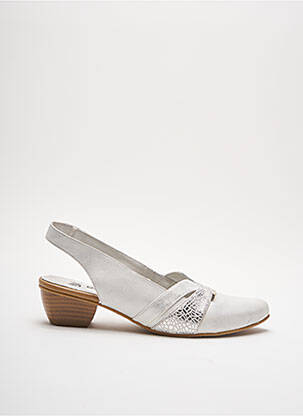 Sandales/Nu pieds blanc BUTTERFLY pour femme