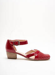 Sandales/Nu pieds rouge MOOVA pour femme seconde vue