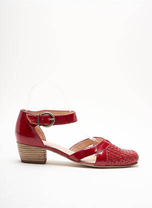 Sandales/Nu pieds rouge MOOVA pour femme