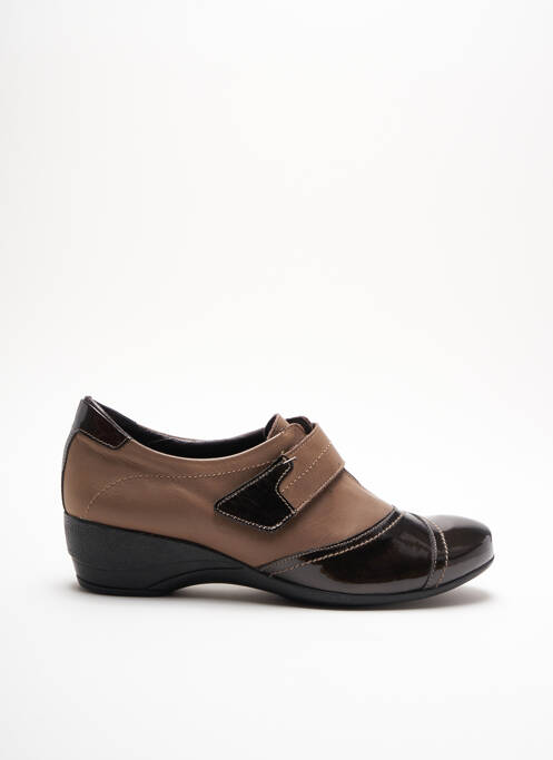 Chaussures de confort marron PEDI GIRL pour femme
