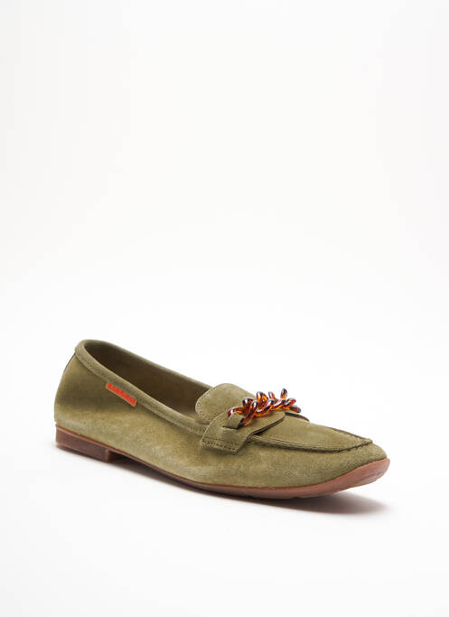 Mocassins vert SABRINAS pour femme