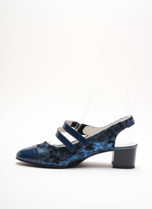 Sandales/Nu pieds bleu J.METAYER pour femme