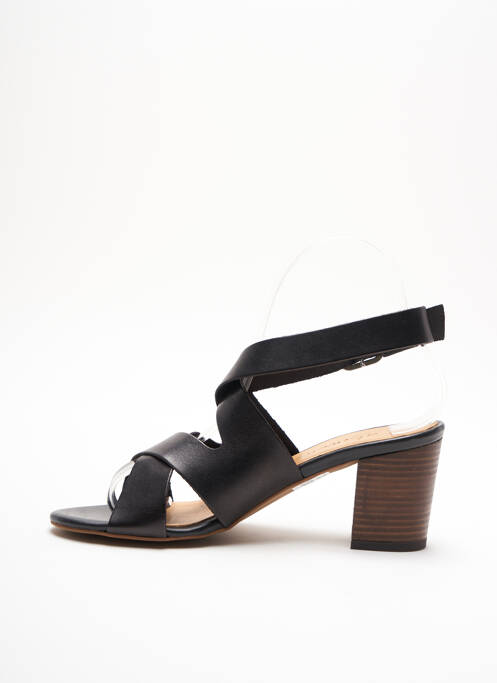 Sandales/Nu pieds noir ALIWELL pour femme