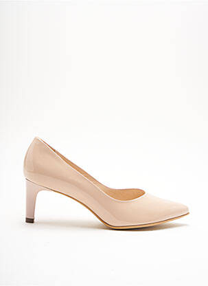 Escarpins matière lisse talon de 4 à 6cm beige PETER KAISER femme