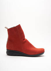 Bottines/Boots orange HIRICA pour femme seconde vue