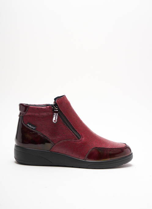 Bottines/Boots rouge PEDI GIRL pour femme