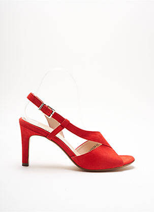 Sandales/Nu pieds rouge PETER KAISER pour femme