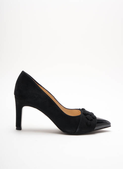 Escarpins tissage vernis talon de 4 à 6cm noir PETER KAISER femme