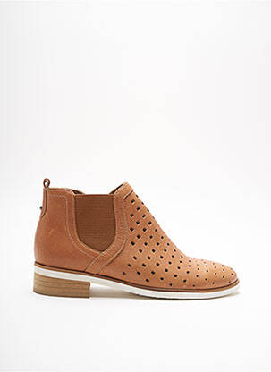 Bottines/boots talon bas talon plat jusqu'à 3cm marron STEPHANE GONTARD femme