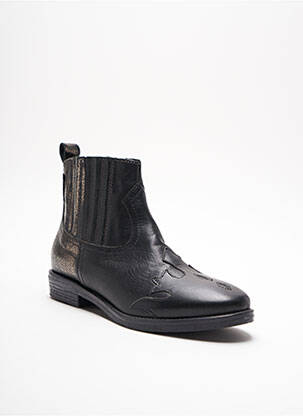 Bottines/boots talon bas talon plat jusqu'à 3cm noir STEPHANE GONTARD femme