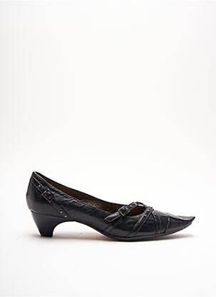 Escarpins cubain talon de 4 à 6cm noir MADISON femme