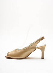 Sandales/Nu pieds beige PIERRE CHUPIN pour femme seconde vue