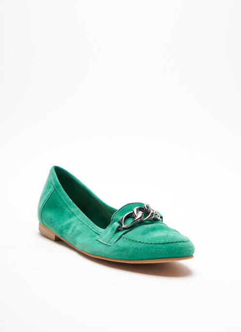 Mocassins vert STEPHANE GONTARD pour femme