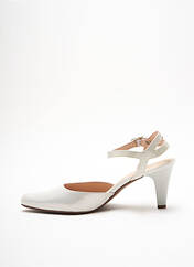 Sandales/Nu pieds blanc SWEET pour femme seconde vue
