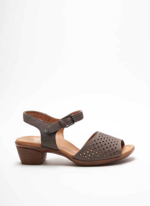 Sandales/Nu pieds gris ARA pour femme