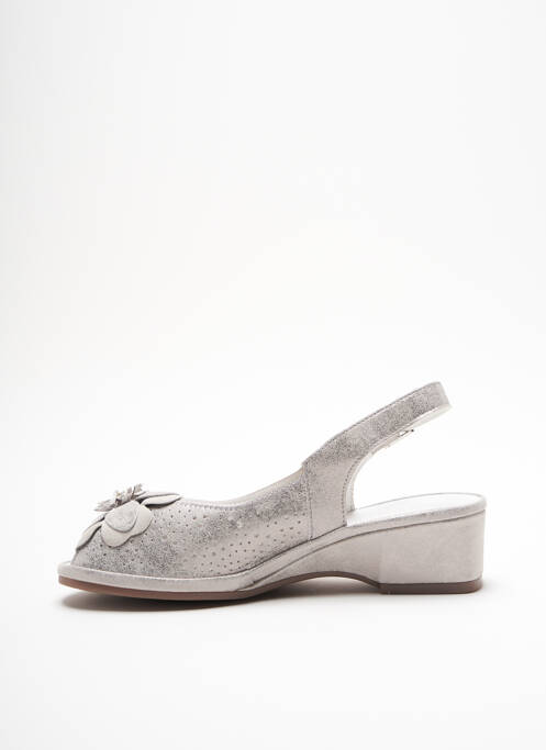 Sandales/Nu pieds gris ARA pour femme