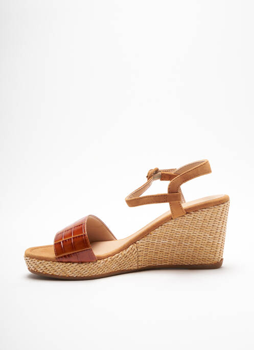 Sandales/Nu pieds marron UNISA pour femme