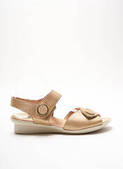 Sandales/Nu pieds beige HIRICA pour femme seconde vue
