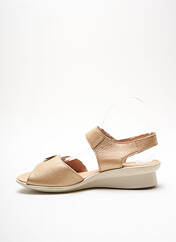 Sandales/Nu pieds beige HIRICA pour femme seconde vue