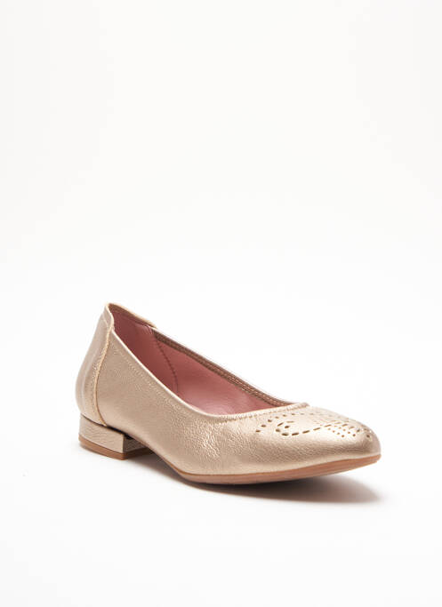 Ballerines matière lisse talon plat jusqu'à 3cm beige SABRINAS femme