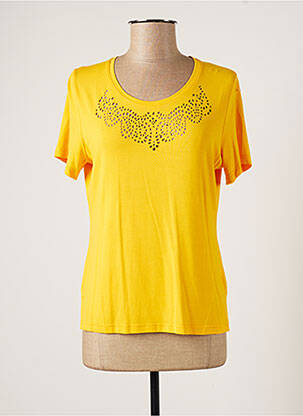 T-shirt jaune MERI & ESCA pour femme