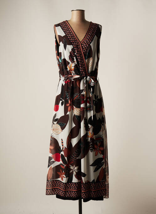 Robe longue noir CHRISTINE LAURE pour femme