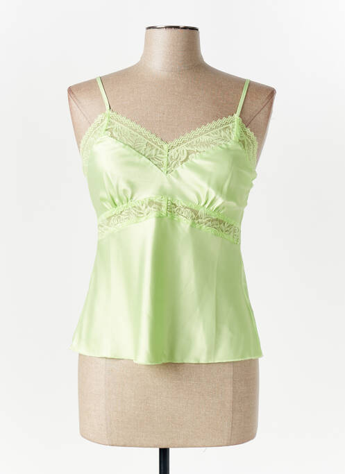 Pyjama col v vert LINGADORE femme