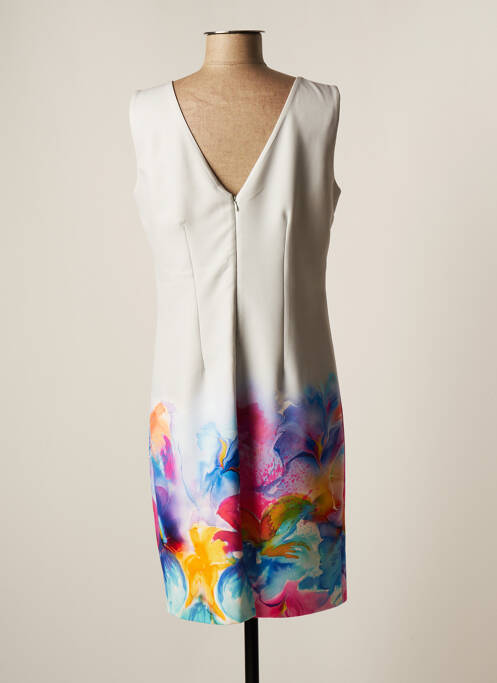 Robe mi-longue gris FRANCE RIVOIRE pour femme