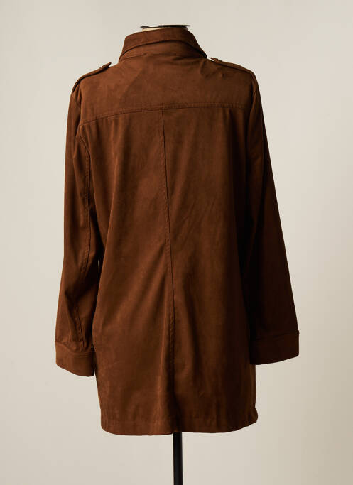 Veste casual marron CHRISTINE LAURE pour femme