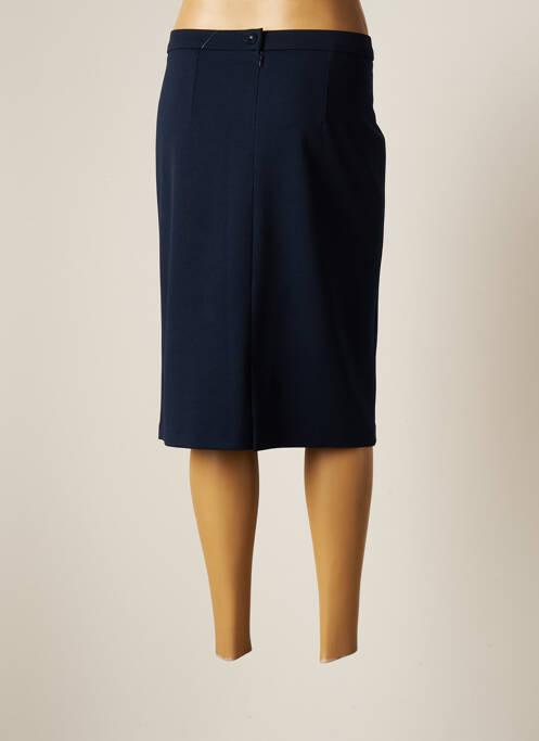 Jupe mi-longue bleu GEVANA pour femme
