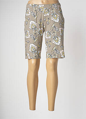 Pyjashort taille élastique beige CALIDA femme
