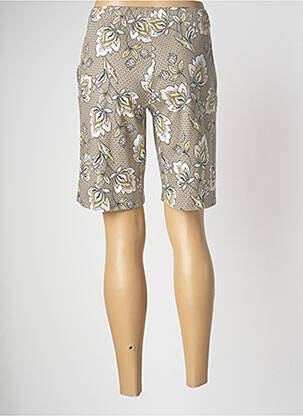 Pyjashort taille élastique beige CALIDA femme