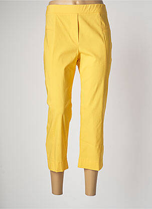 Pantalon 7/8 jaune HALOGENE pour femme