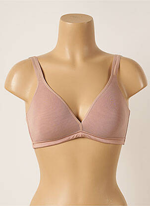 Soutien-gorge sans armature haut soutien-gorge moulé rose CALIDA femme