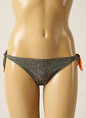 Bas de maillot de bain imprimé fantaisie bikini vert PRIMA DONNA femme