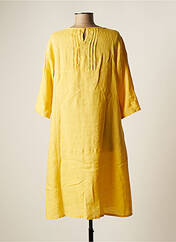 Robe mi-longue jaune AGATHE & LOUISE pour femme seconde vue