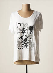 T-shirt blanc JULIE GUERLANDE pour femme seconde vue