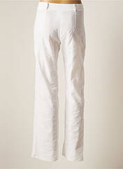 Pantalon droit blanc RENATTO BENE pour femme seconde vue