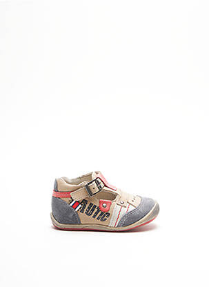 Sandales/nu pieds empiècements bout rond beige BABYBOTTE garçon