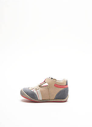 Sandales/nu pieds empiècements bout rond beige BABYBOTTE garçon