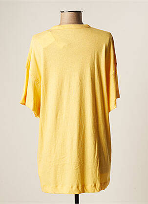 T-shirt imprimé fantaisie manches courtes jaune ROXY femme