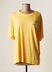 T-shirt jaune ROXY pour femme seconde vue