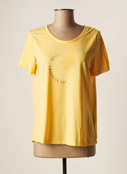 T-shirt jaune ROXY pour femme